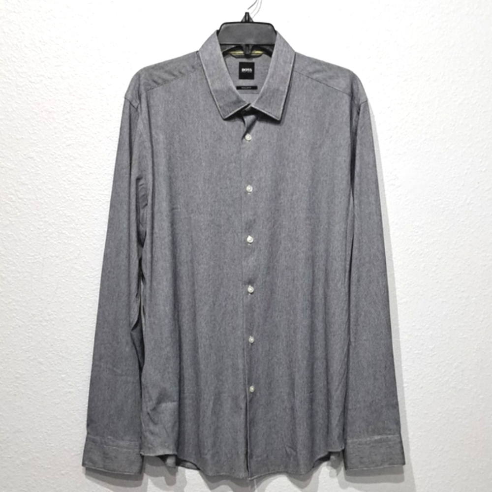 Boss Hugo Regular-Fit Shirt In Cotton Pique